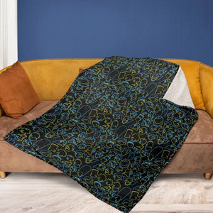 The Simpsons Neon Fleece Blanket
