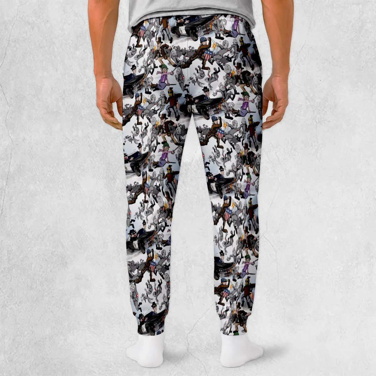 This cartoon kills fascists Sweatpants