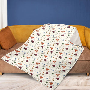 Avatar The Last Airbender Medley Pattern Fleece Blanket
