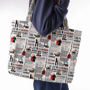 Inconceivable Quotes Large Tote Bag