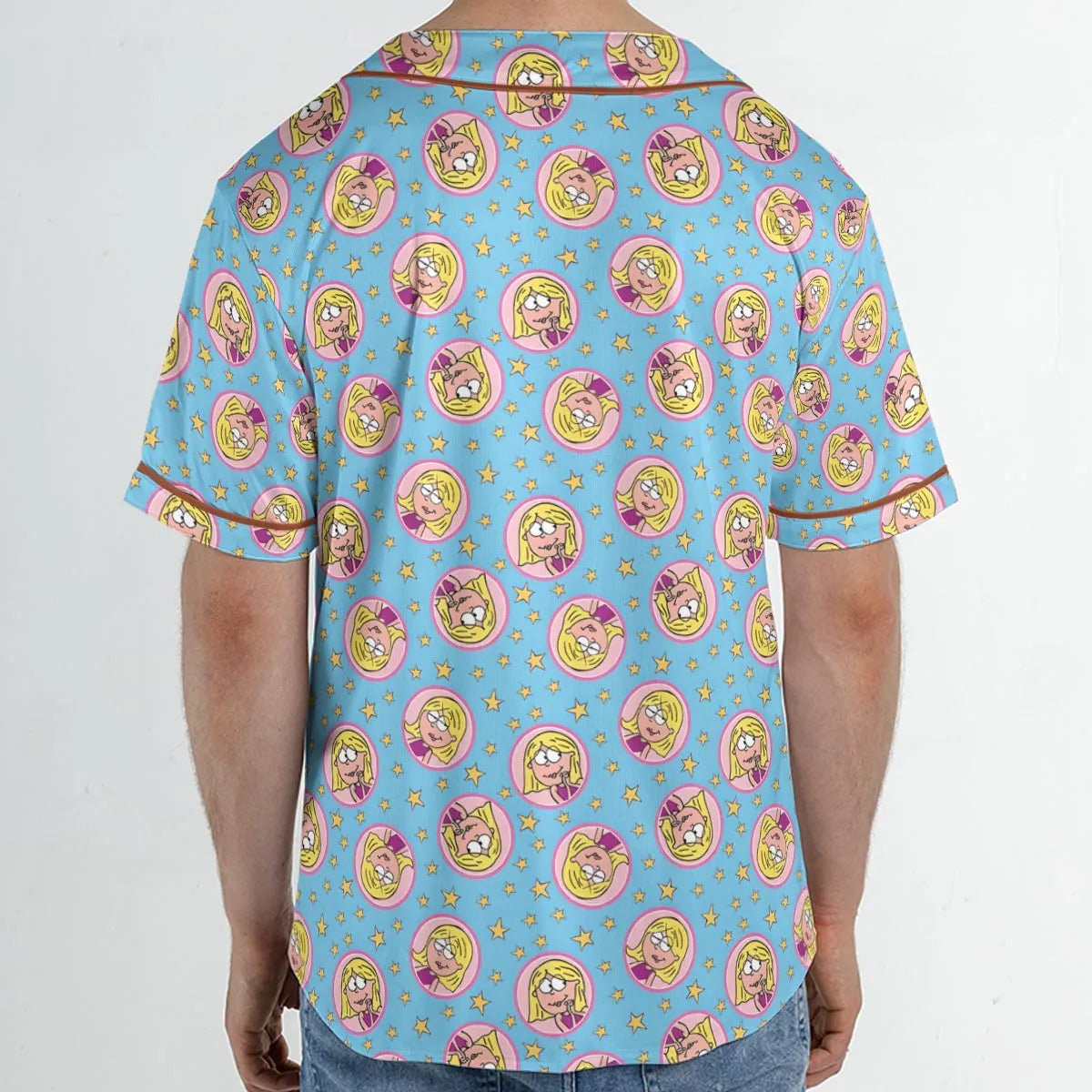 Lizzie Mcguire Badges Unisex Baseball Jersey