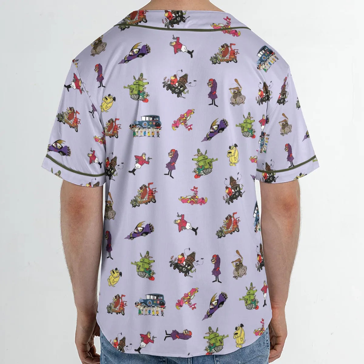 Muttley Buddies Unisex Baseball Jersey