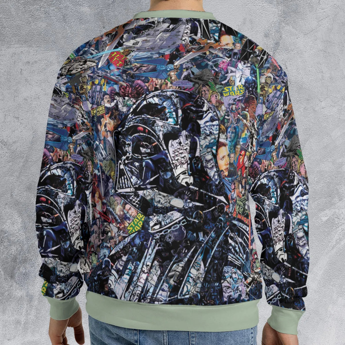 Star Wars Darth Vader All in One All-over Print Sweatshirt