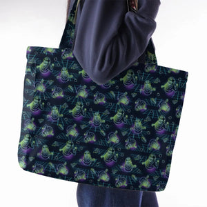The Real Ghostbusters Slimer Classics Retro Large Tote Bag