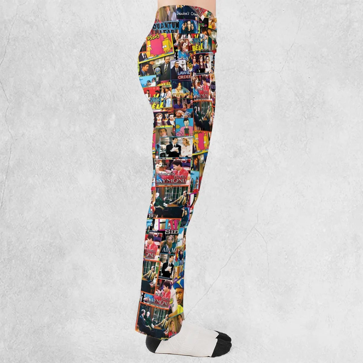 The 90s TV Shows Flare Leggings