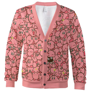 Cute Kirby Waddle Doo Bandana Waddle Dee Meta Knight Kirby's Characters Cardigan