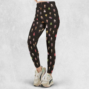 Final Fantasy Characters Pattern Legging