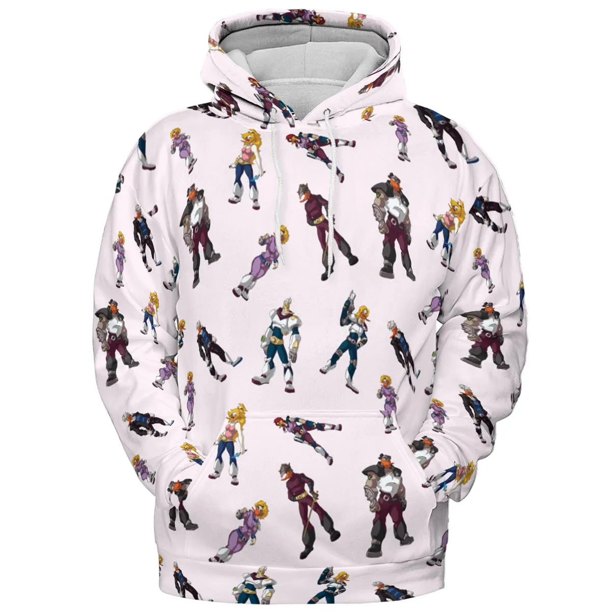Mighty Ducks The Animated Series Characters All-over Print Hoodie