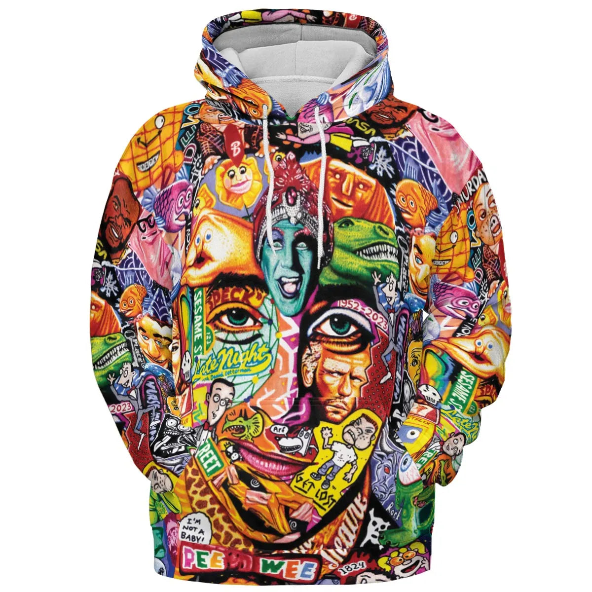 Scavenger Hunt Pee Wee Herman All-over Print Hoodie