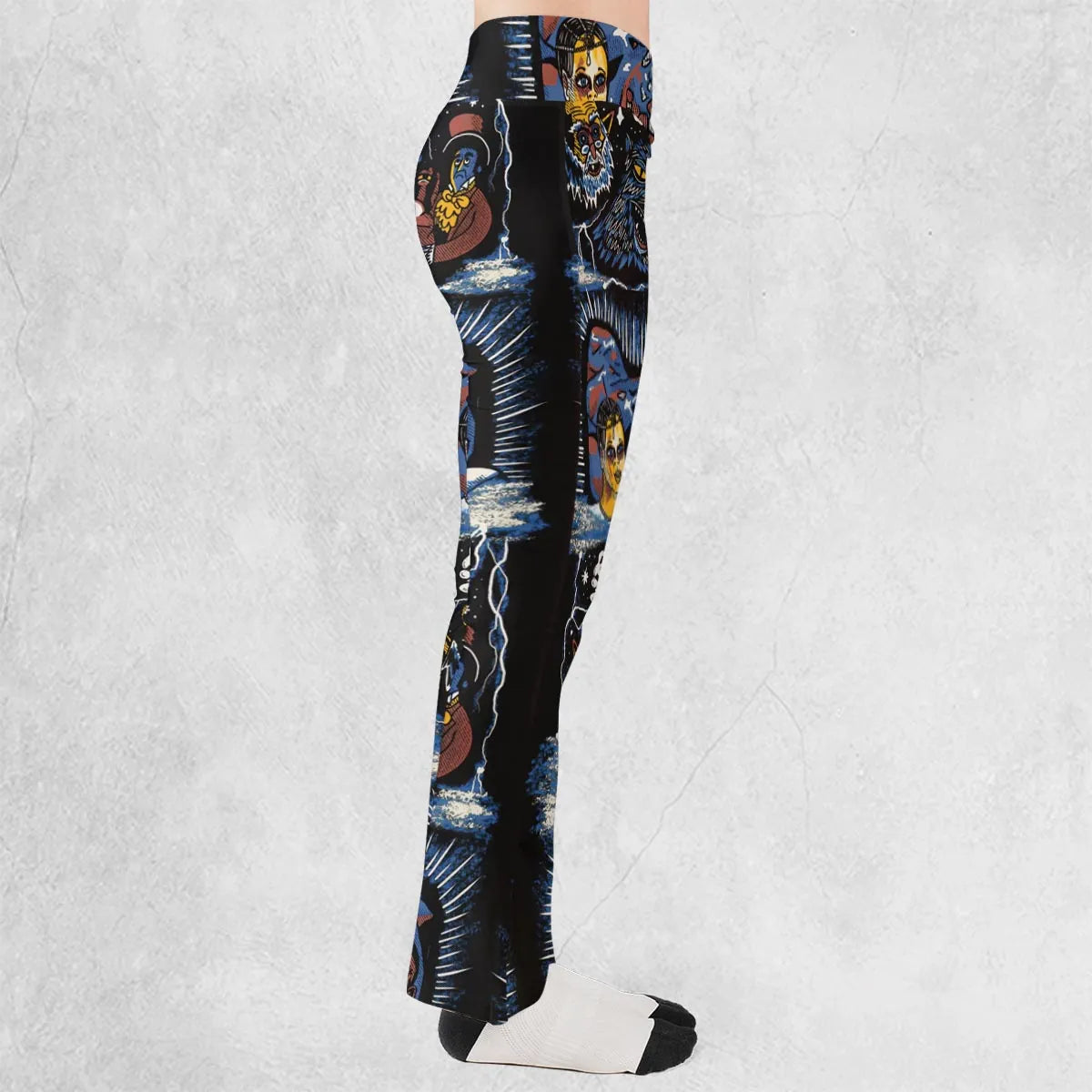 Mystery Falkor Neverending Story Flare Leggings