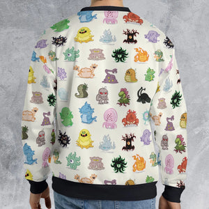 Cute Monsters H. P. Lovecraft All-over Print Sweatshirt