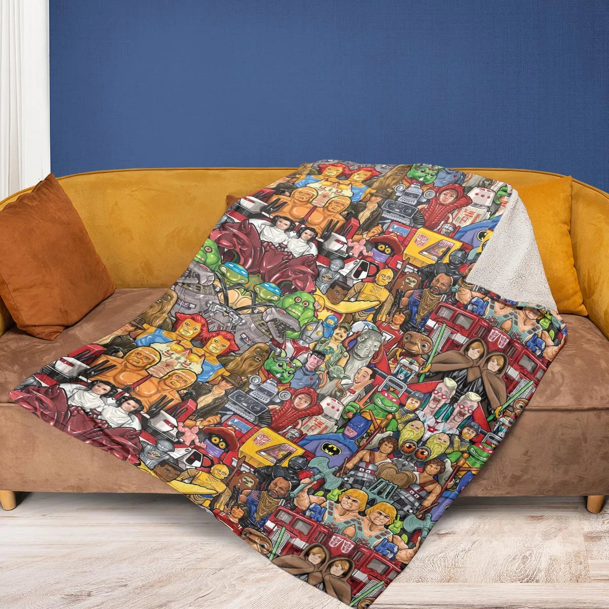 The Best Obscure 80s Toy Lines Fleece Blanket