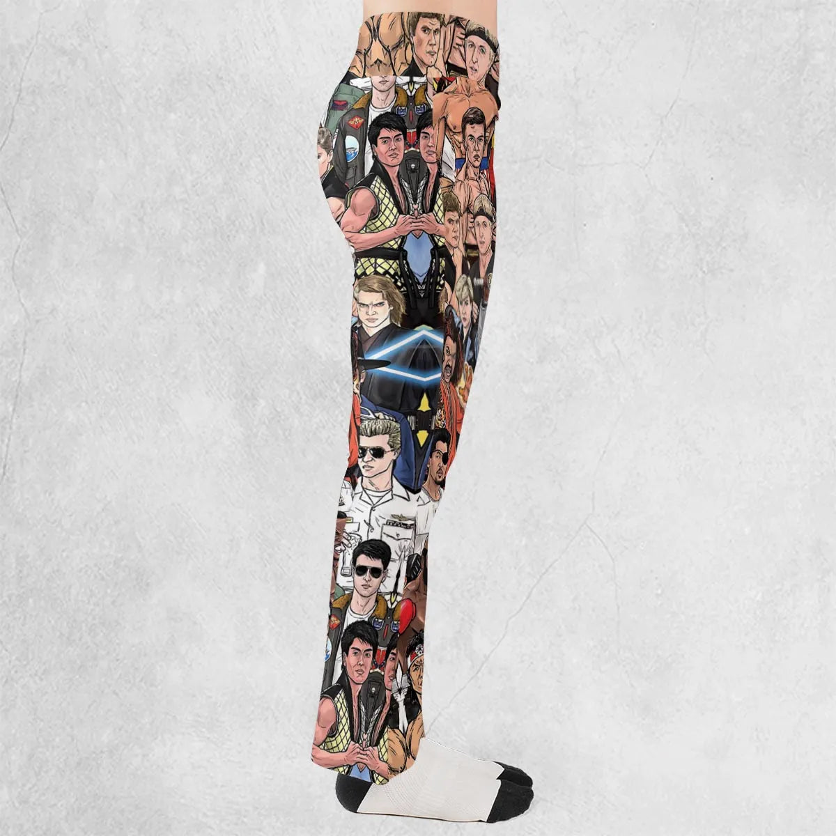 Martial Arts Stars Flare Leggings