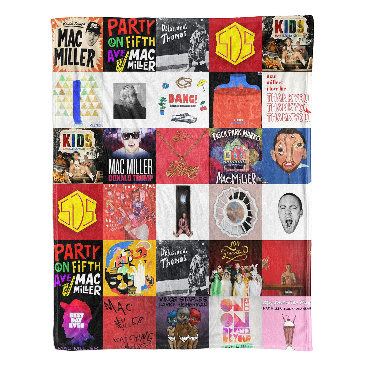 Mac Miller Sherpa Blanket A Warm Tribute to a Modern Legend