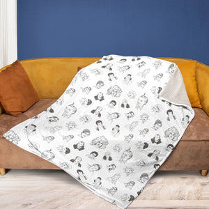 Second City Television Characters Fleece Blanket