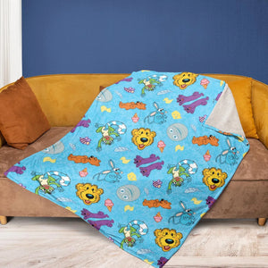 Bear in the Big Blue House Fleece Blanket