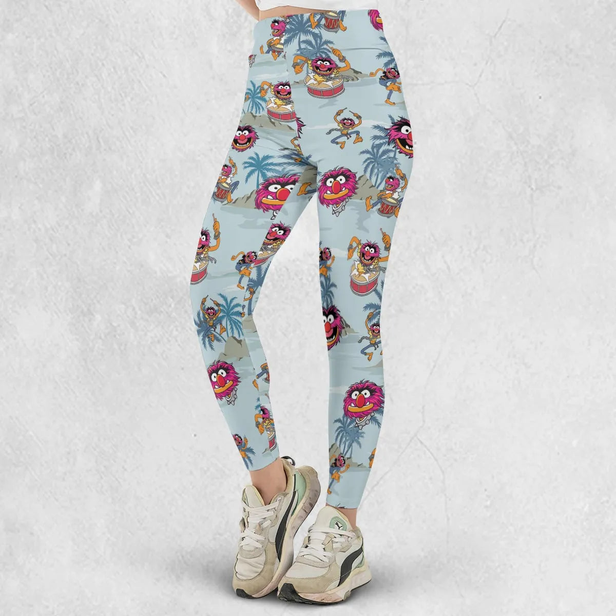 Animal The Muppet Show Drum Tropical Legging