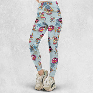 Animal The Muppet Show Drum Tropical Legging
