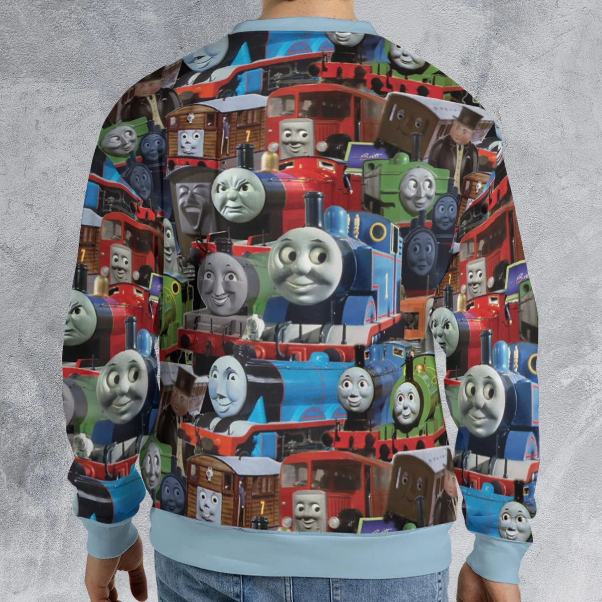 Thomas The Tank Engine All-over Print Sweatshirt