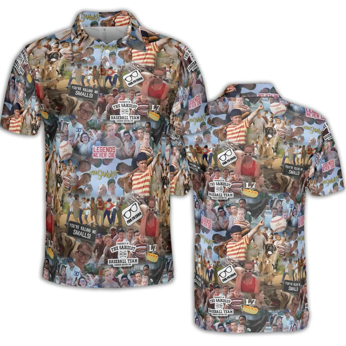 The Sandlot AOP Men/Women Polo Shirt