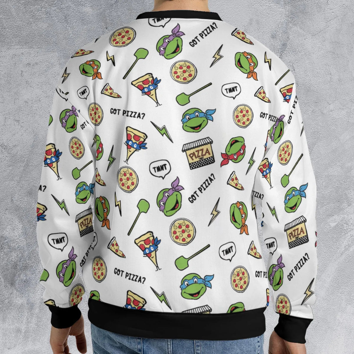 Got Pizza Teenage Mutant Ninja Turtles All-over Print Sweatshirt