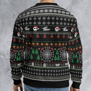 Sandy Claws The Nightmare Before Christmas Ugly Christmas Sweatshirt