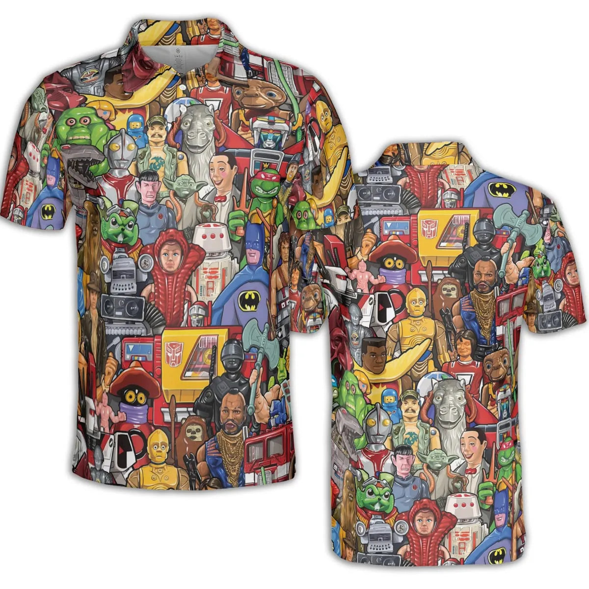 The Best Obscure 80s Toy Lines AOP Men/Women Polo Shirt
