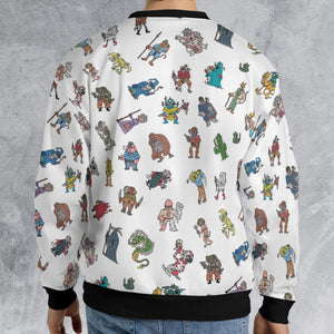 Characters Of Scumby All-over Print Sweatshirt
