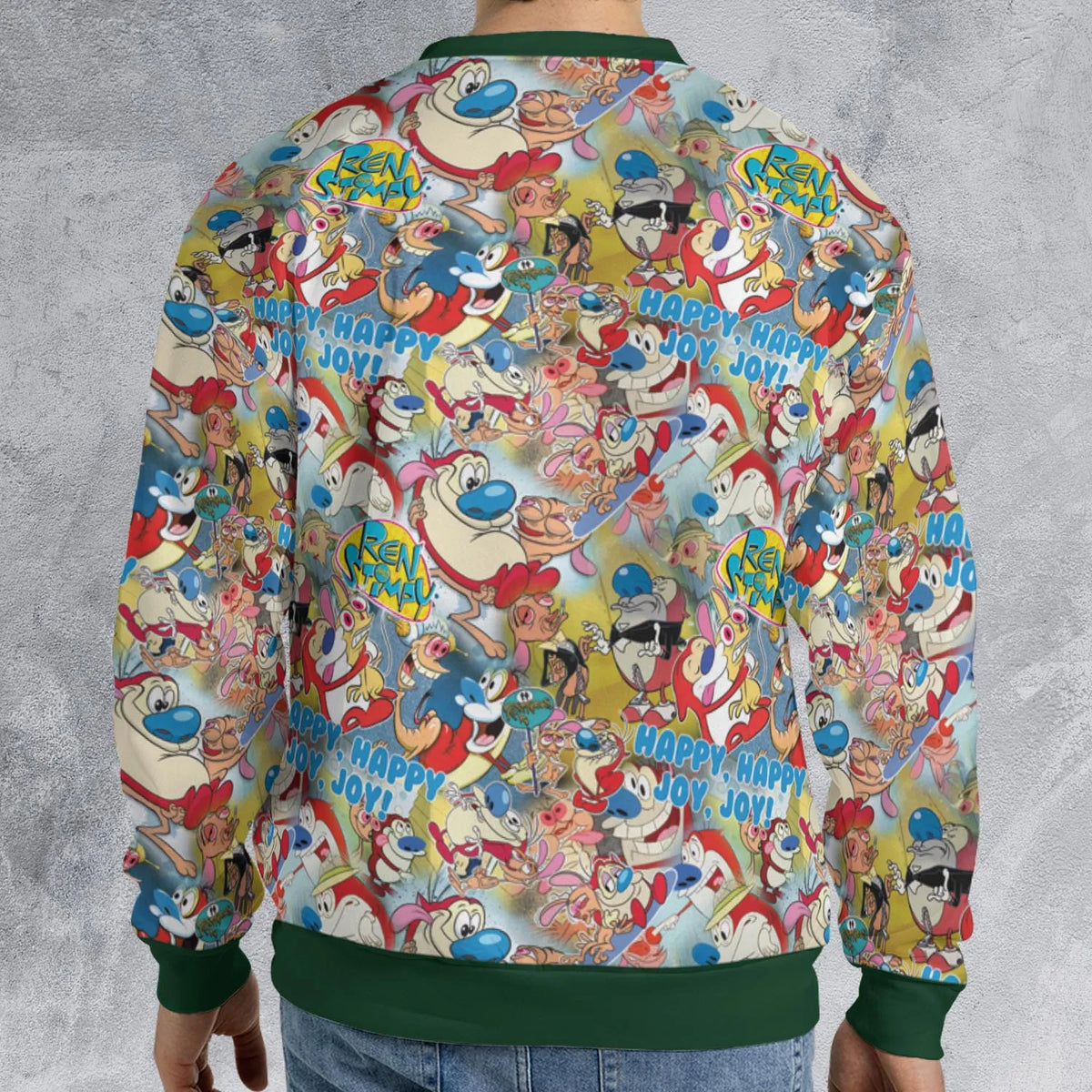 The Ren and Stimpy Show All-over Print Sweatshirt