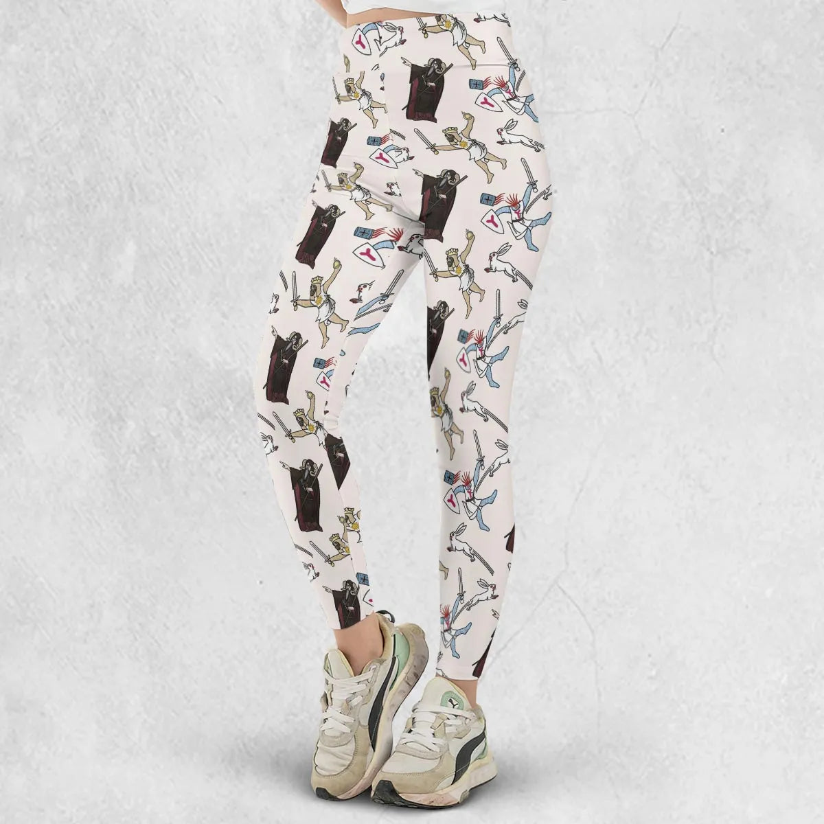 The Killer Rabbit Monty Python Legging