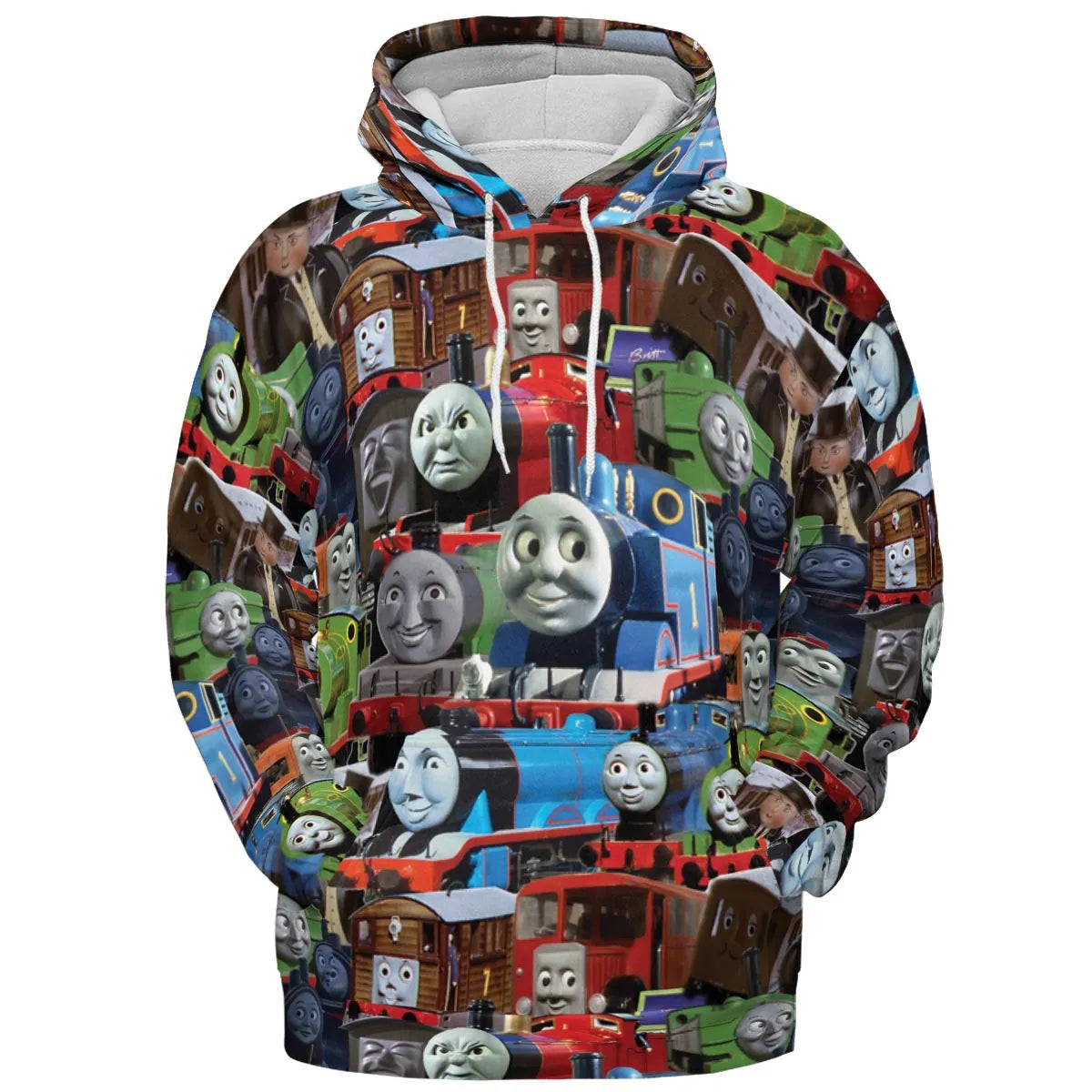 Thomas The Tank Engine All-over Print Hoodie