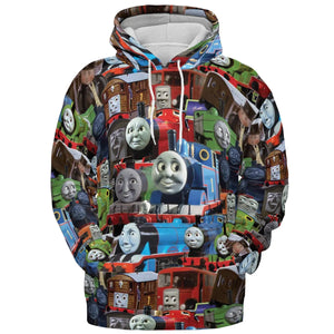 Thomas The Tank Engine All-over Print Hoodie