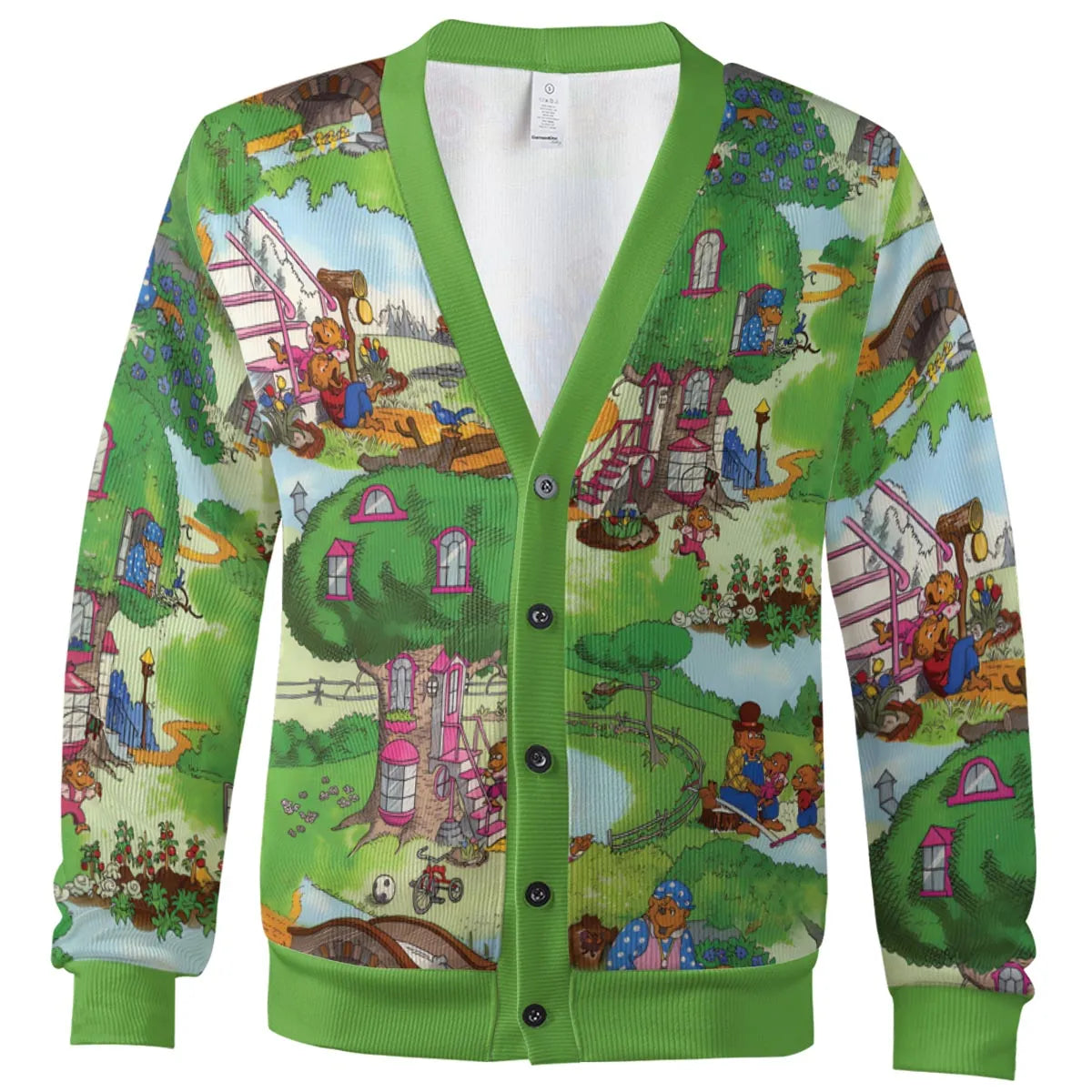 A Big Treehouse Berenstain Bears Cardigan