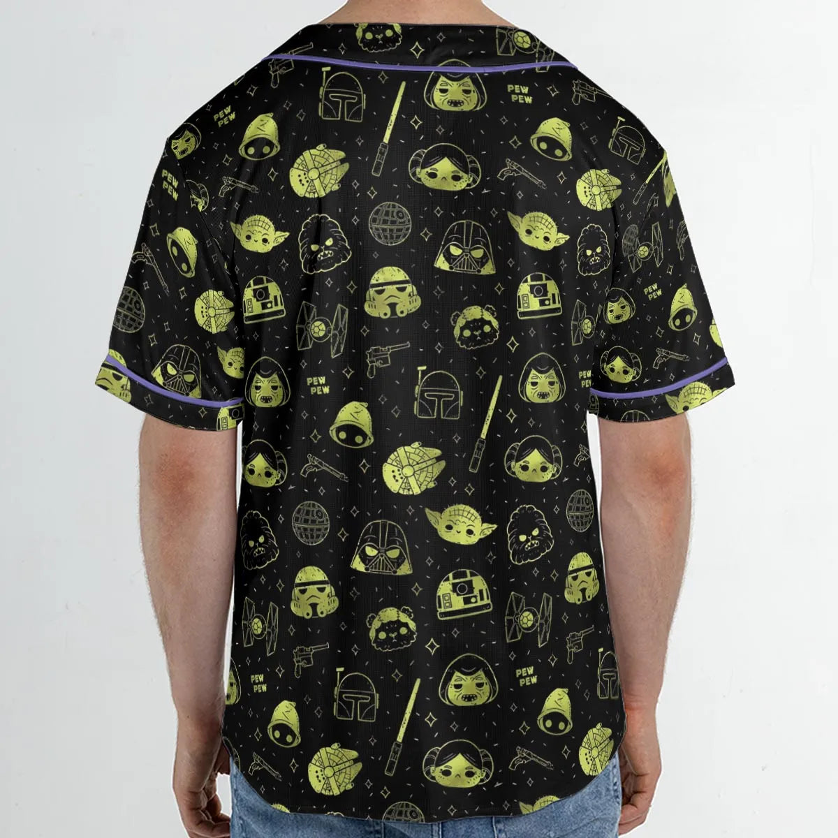 PewPew Star Wars Unisex Baseball Jersey