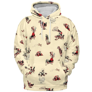El Gaucho Goofy All-over Print Hoodie