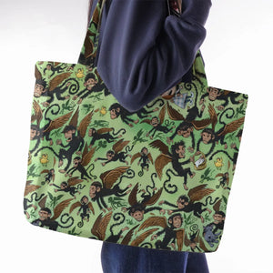 Flying Monkeys The Wizard Of Oz Large Tote Bag
