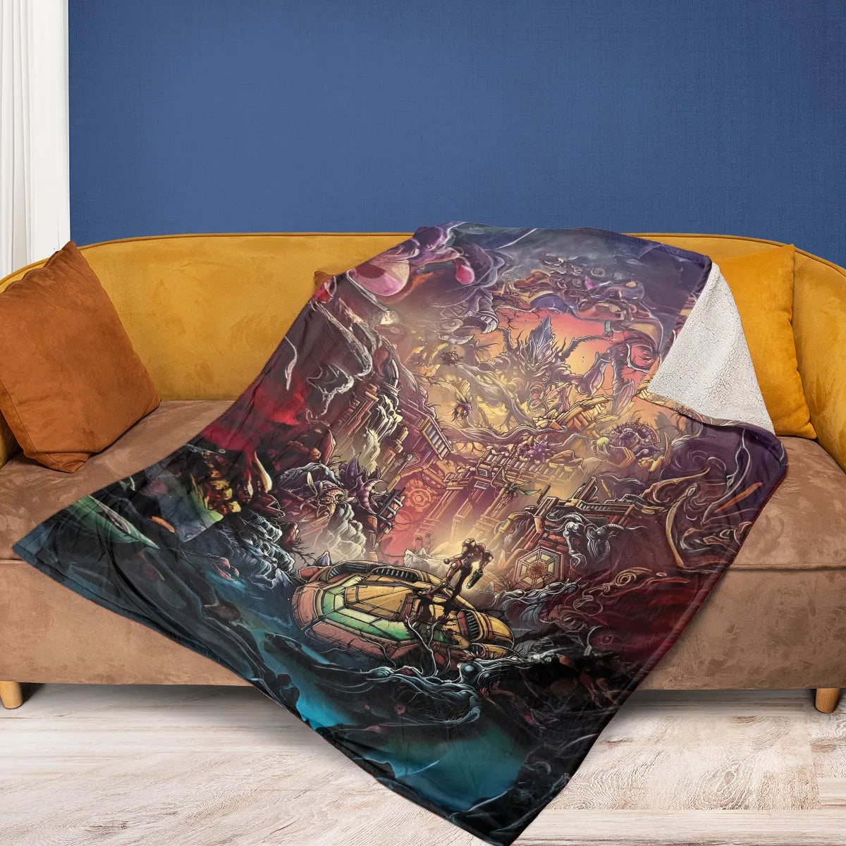 Metroid Prime Fleece Blanket