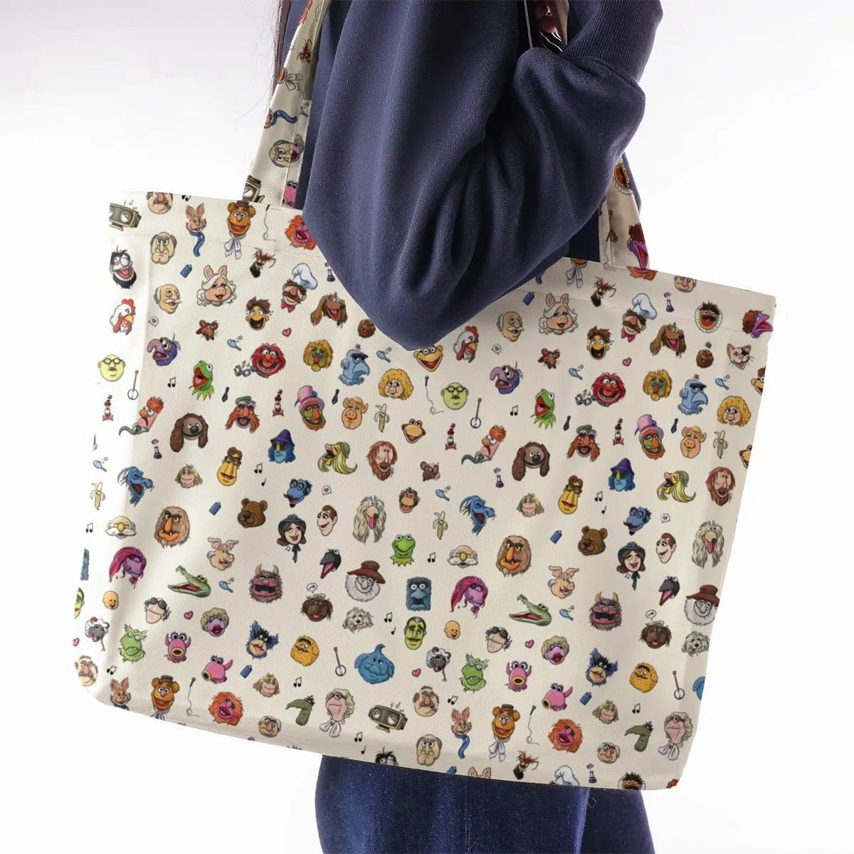 The Muppets Characters Large Tote Bag