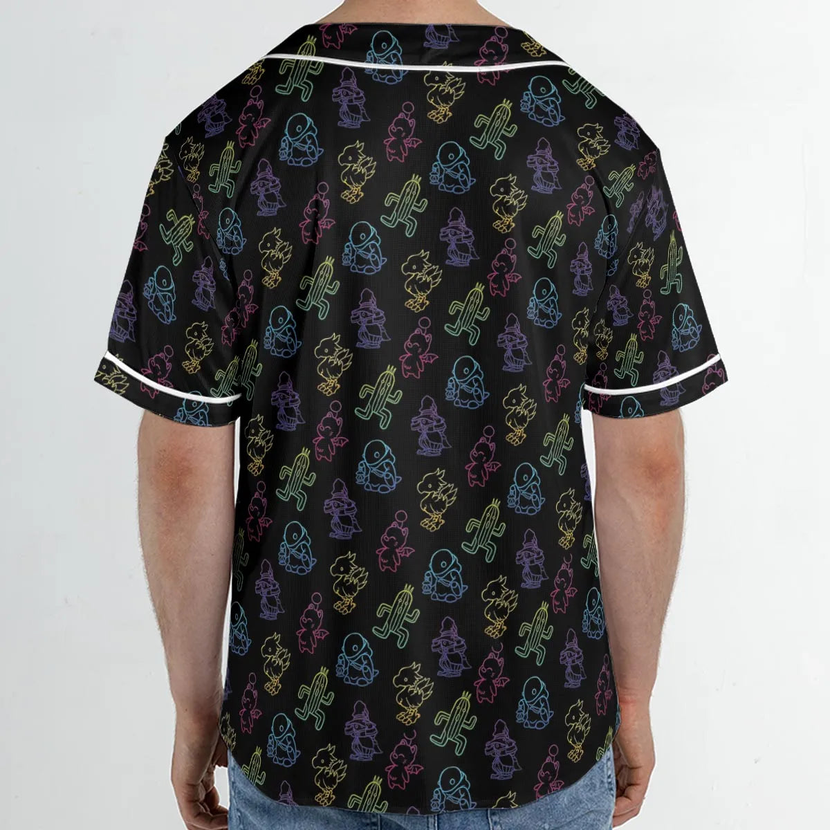 From Chocobos To Cactuars Final Fantasy Unisex Baseball Jersey
