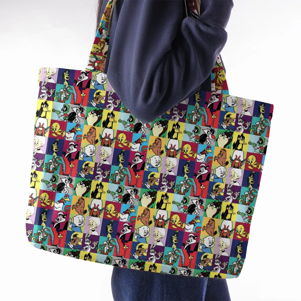 Saturday Morning Nostalgia Large Tote Bag