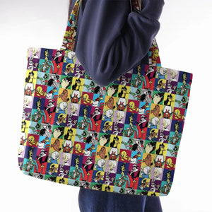 Saturday Morning Nostalgia Large Tote Bag