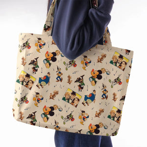 Fun And Fancy Free Characters Large Tote Bag
