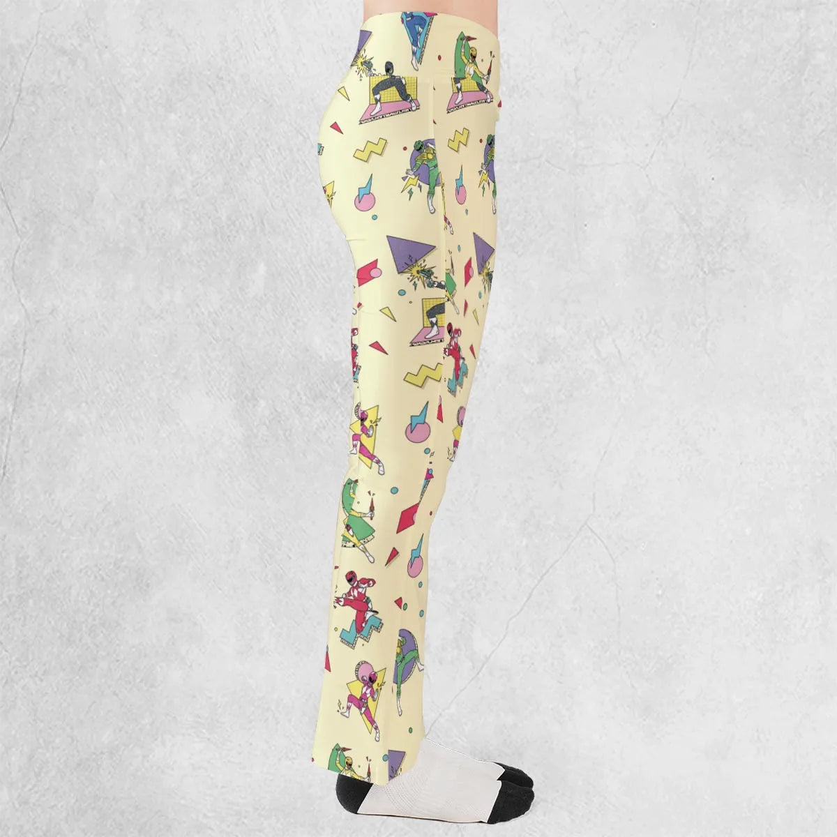 Morphin Team Power Rangers Flare Leggings