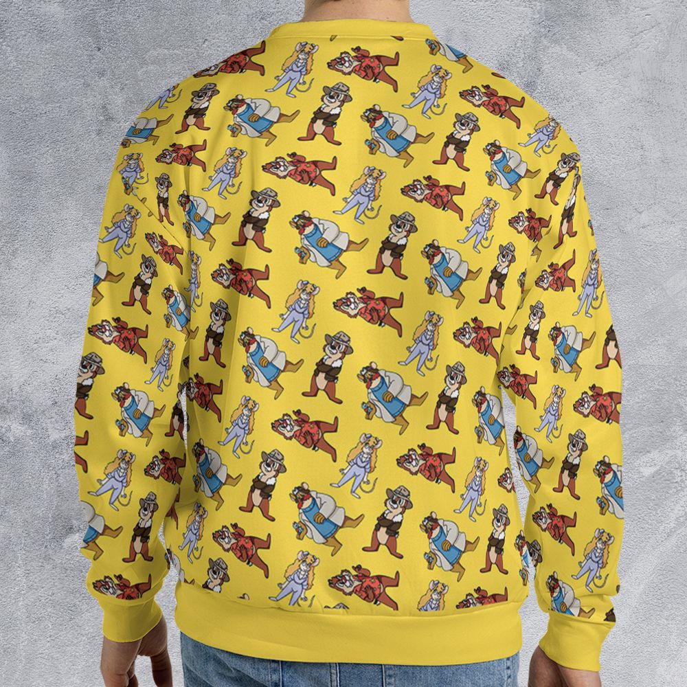 All-over Print Sweatshirt - WH2TDA1V -  - 2
