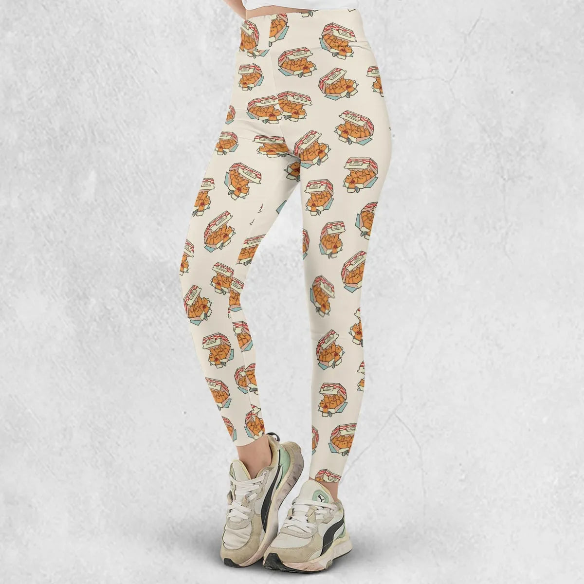 Kitten Nuggets Pattern Legging