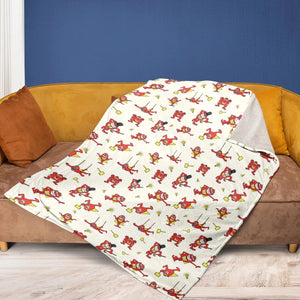 Whammies Press Your Luck Fleece Blanket
