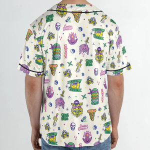 Shell Shock Teenage Mutant Ninja Turtles Unisex Baseball Jersey