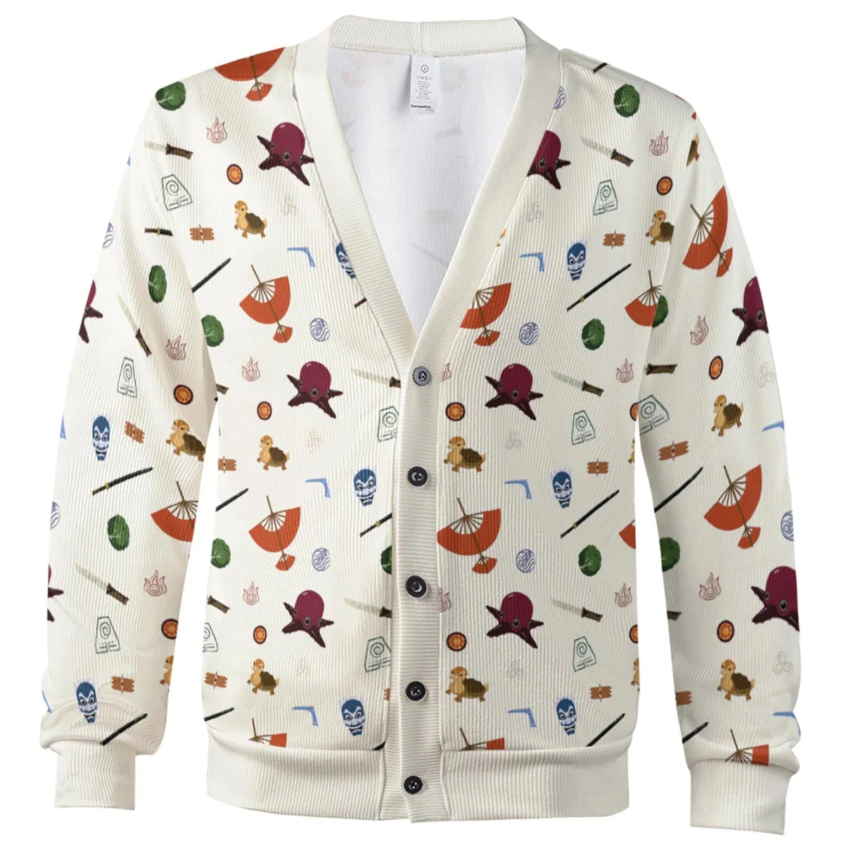 Avatar The Last Airbender Medley Pattern Cardigan