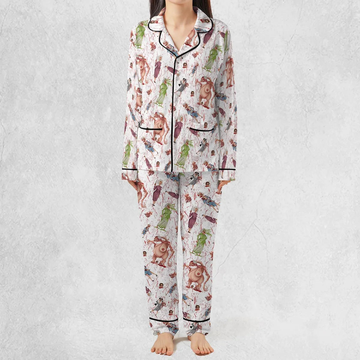 Braindead Dead Alive In North America Pajamas Set