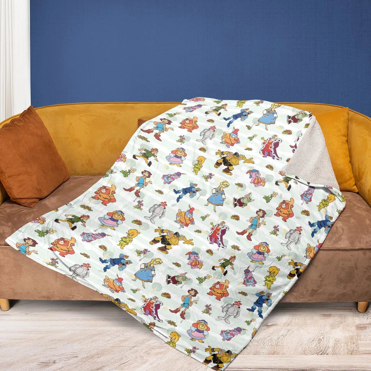 Gummi Bears Gang Fleece Blanket